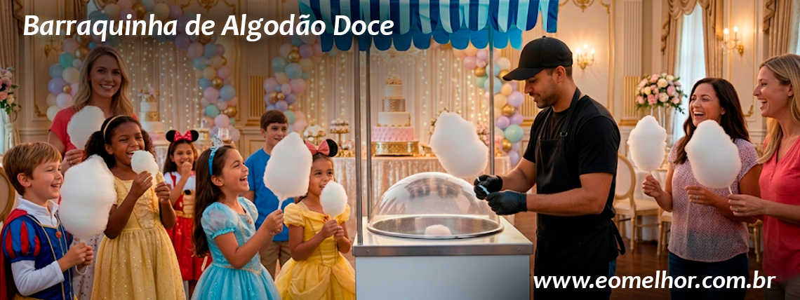 Barraquinha de Algodao Doce