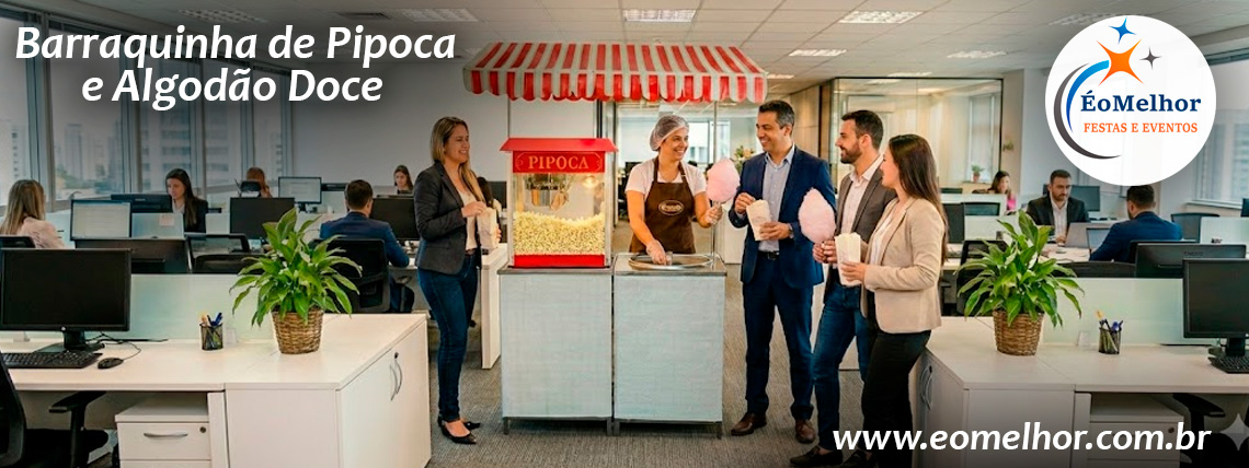  Barraquinha de Pipoca e Algodão  Doce ( Evento )